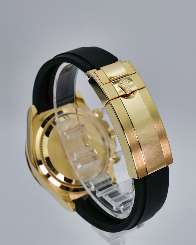 Rolex 126518LN Cosmograph Daytona 18K Yellow Gold with Black and Champagne Dial