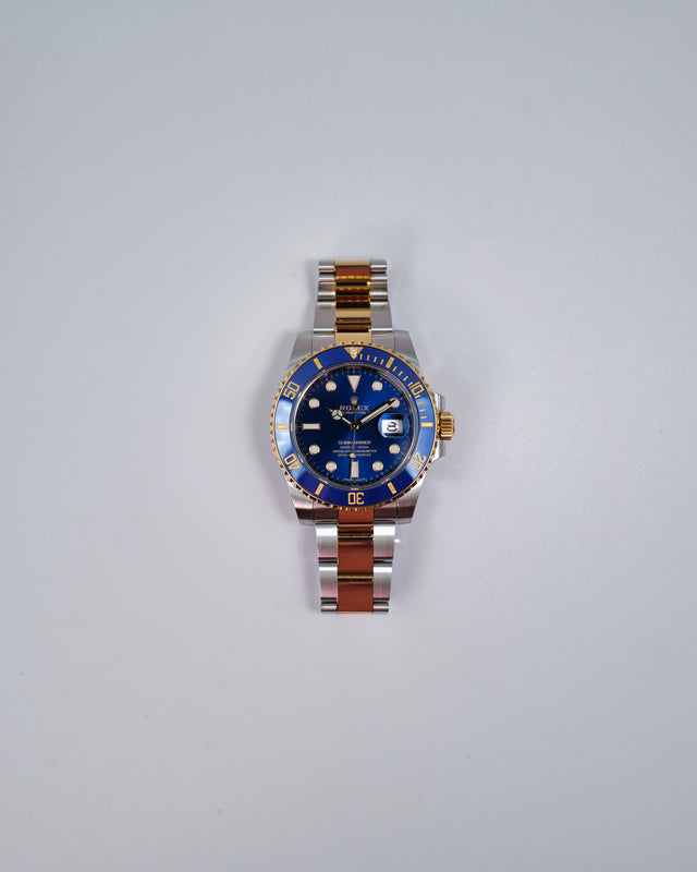 Rolex 116613LB Submariner "Bluesy" 18K/SS Blue Dial