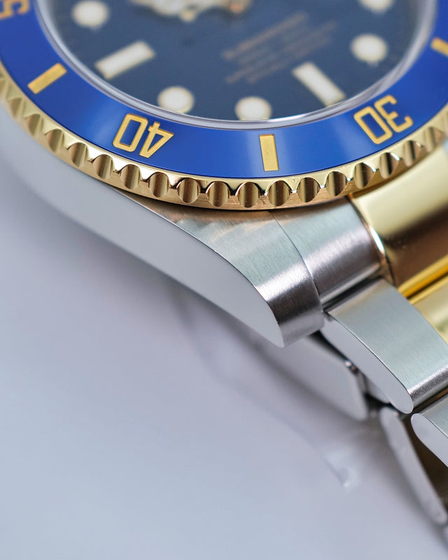 Rolex 116613LB Submariner "Bluesy" 18K/SS Blue Dial