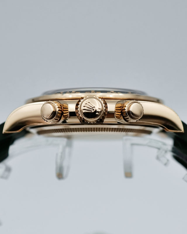 Rolex 126515LN Cosmograph Daytona 18K Rose Gold with Sundust and Bright Black Dial