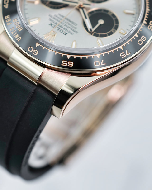 Rolex 126515LN Cosmograph Daytona 18K Rose Gold with Sundust and Bright Black Dial