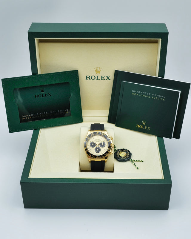 Rolex 126518LN Cosmograph Daytona 18K Yellow Gold with Golden and Bright Black Dial (2026)