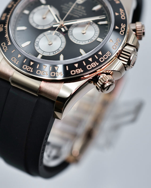 Rolex 126515LN Cosmograph Daytona 18K Rose Gold with Black Dial
