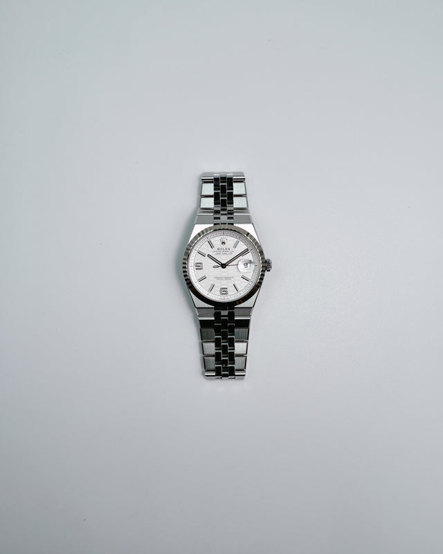 Rolex 127334 Land-Dweller 40 with White Dial