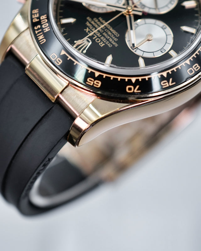 Rolex 126515LN Daytona 18K Rose Gold with Black Dial