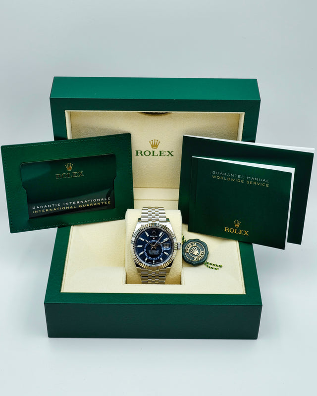 Rolex 326934 Sky-Dweller with Blue Dial on Jubilee