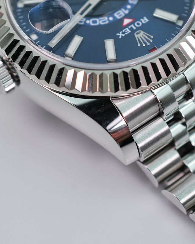 Rolex 326934 Sky-Dweller with Blue Dial on Jubilee