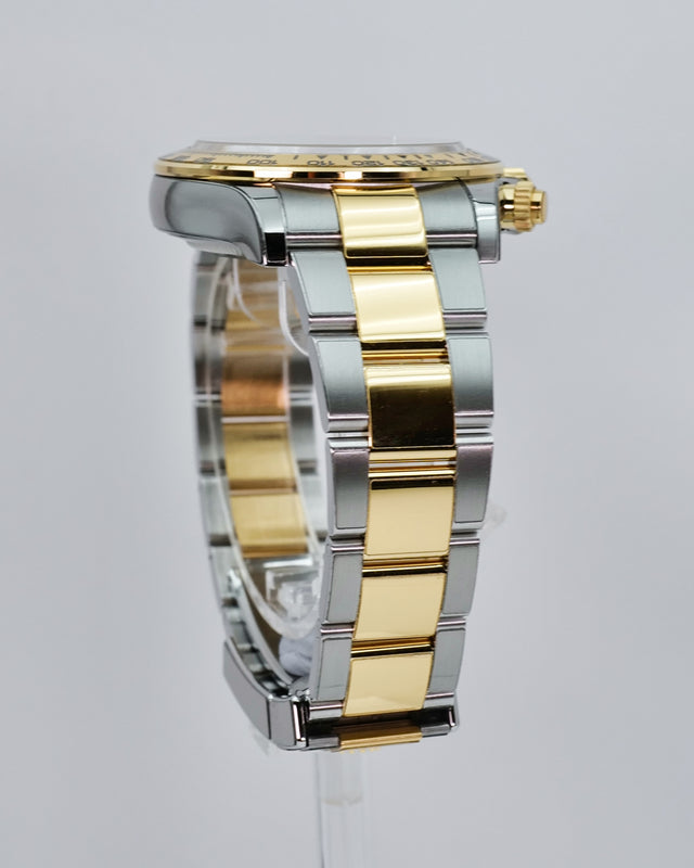 Rolex 126503 Cosmograph Daytona 18K/Stainless Steel with Black Diamond Dial