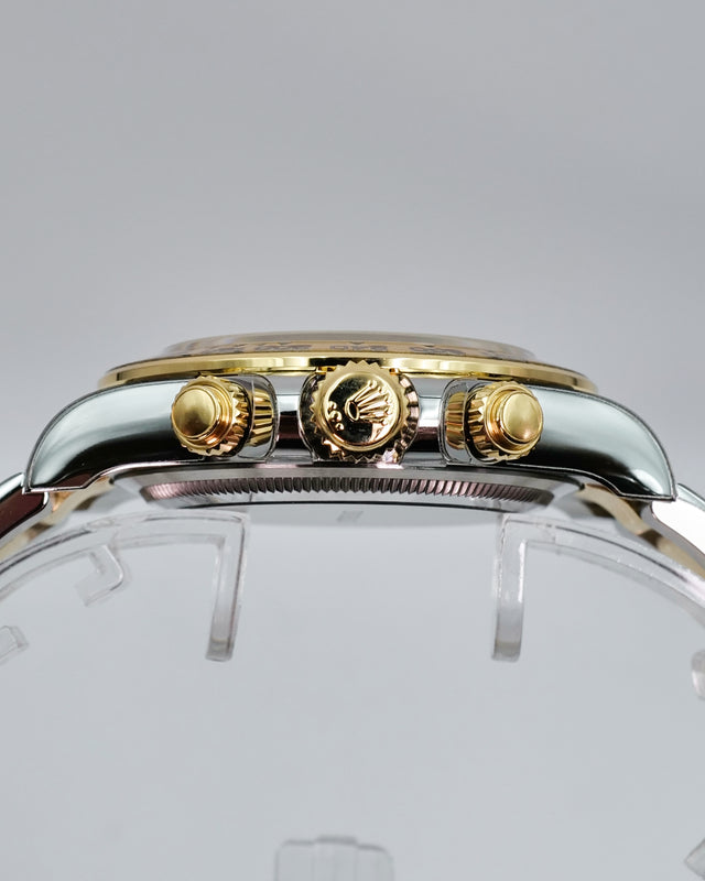 Rolex 126503 Cosmograph Daytona 18K/Stainless Steel with Black Diamond Dial