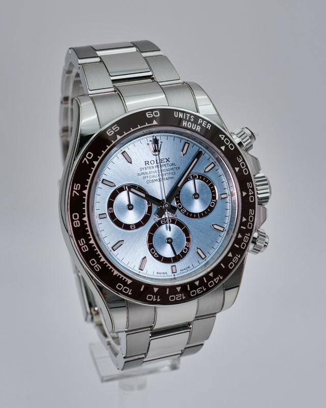 Rolex 126506 Cosmograph Daytona Platinum with Ice Blue Dial