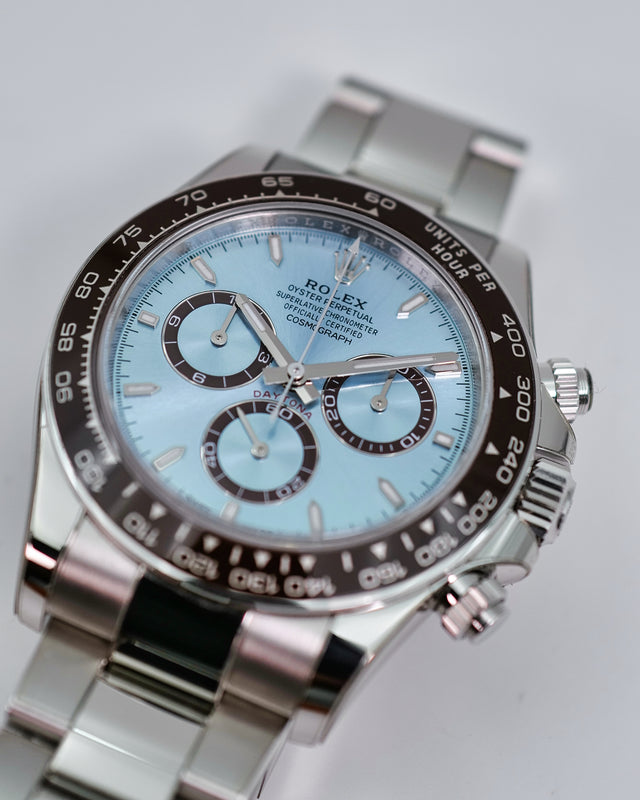 Rolex 126506 Cosmograph Daytona Platinum with Ice Blue Dial