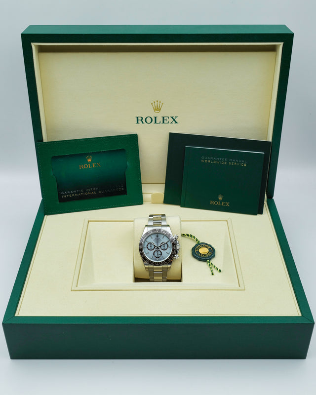 Rolex 126506 Cosmograph Daytona Platinum with Ice Blue Dial