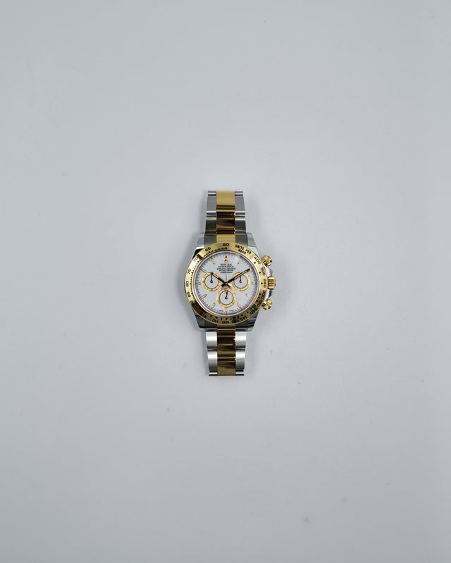 Rolex 126503 Cosmograph Daytona 18K/Stainless Steel with White Dial