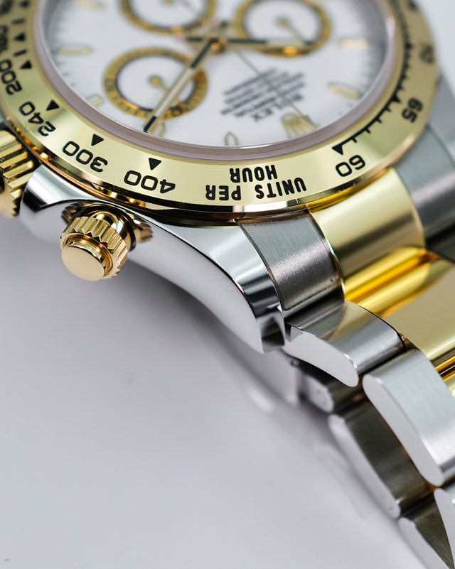 Rolex 126503 Cosmograph Daytona 18K/Stainless Steel with White Dial
