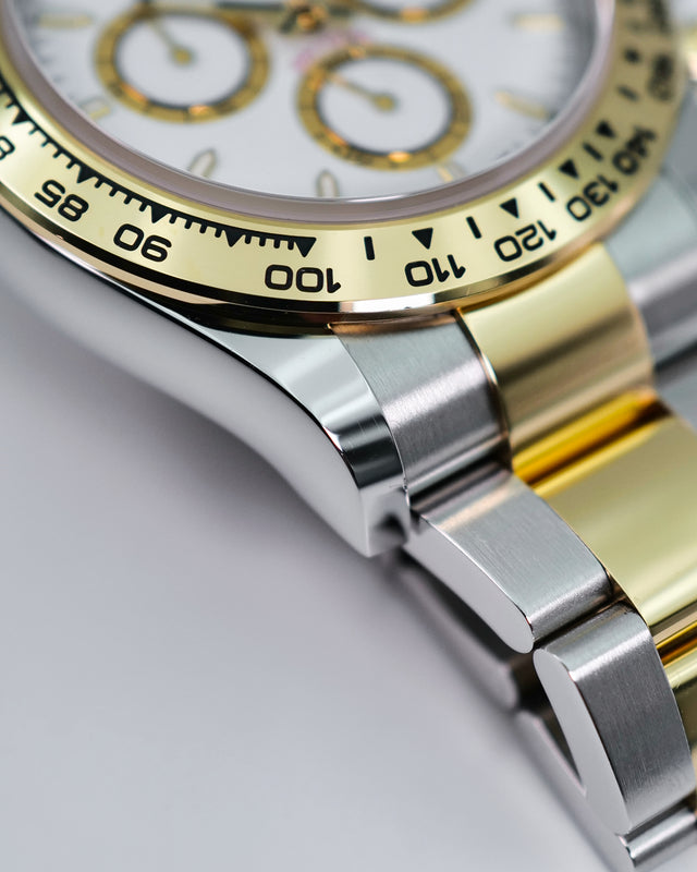 Rolex 126503 Cosmograph Daytona 18K/Stainless Steel with White Dial