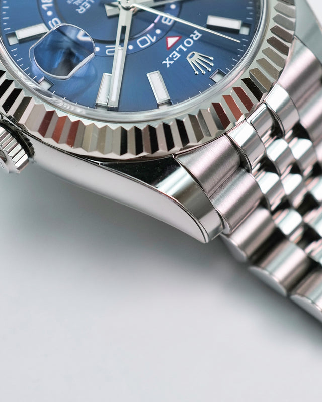Rolex 336934 Sky-Dweller with Blue Dial on Jubilee