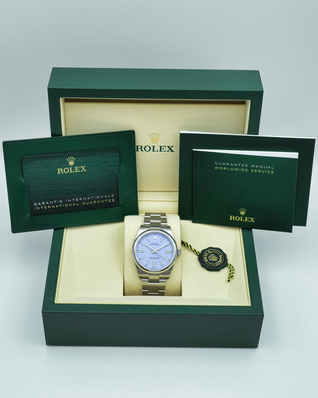 Rolex 134300 Oyster Perpetual 41 with Lavender Dial