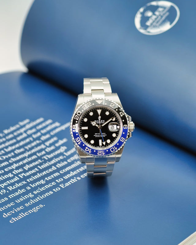 Rolex 126710BLNR GMT Master II on Oyster